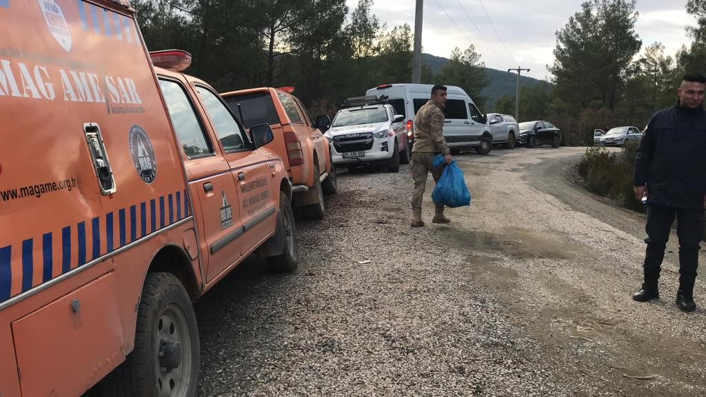 Dağda Kaybolan Adamdan Bir İz Bulundu