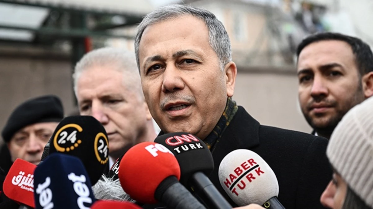 İÇİŞLERİ BAKANI ALİ YERLİKAYA AÇIKLADI