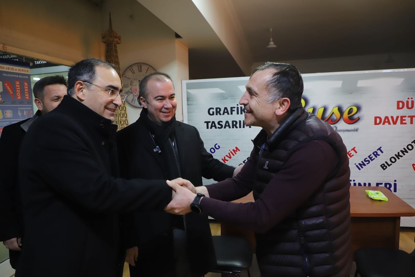ARSLAN ULUÇAY'LA SEÇİM ÇALIŞMALARINA KATILDI