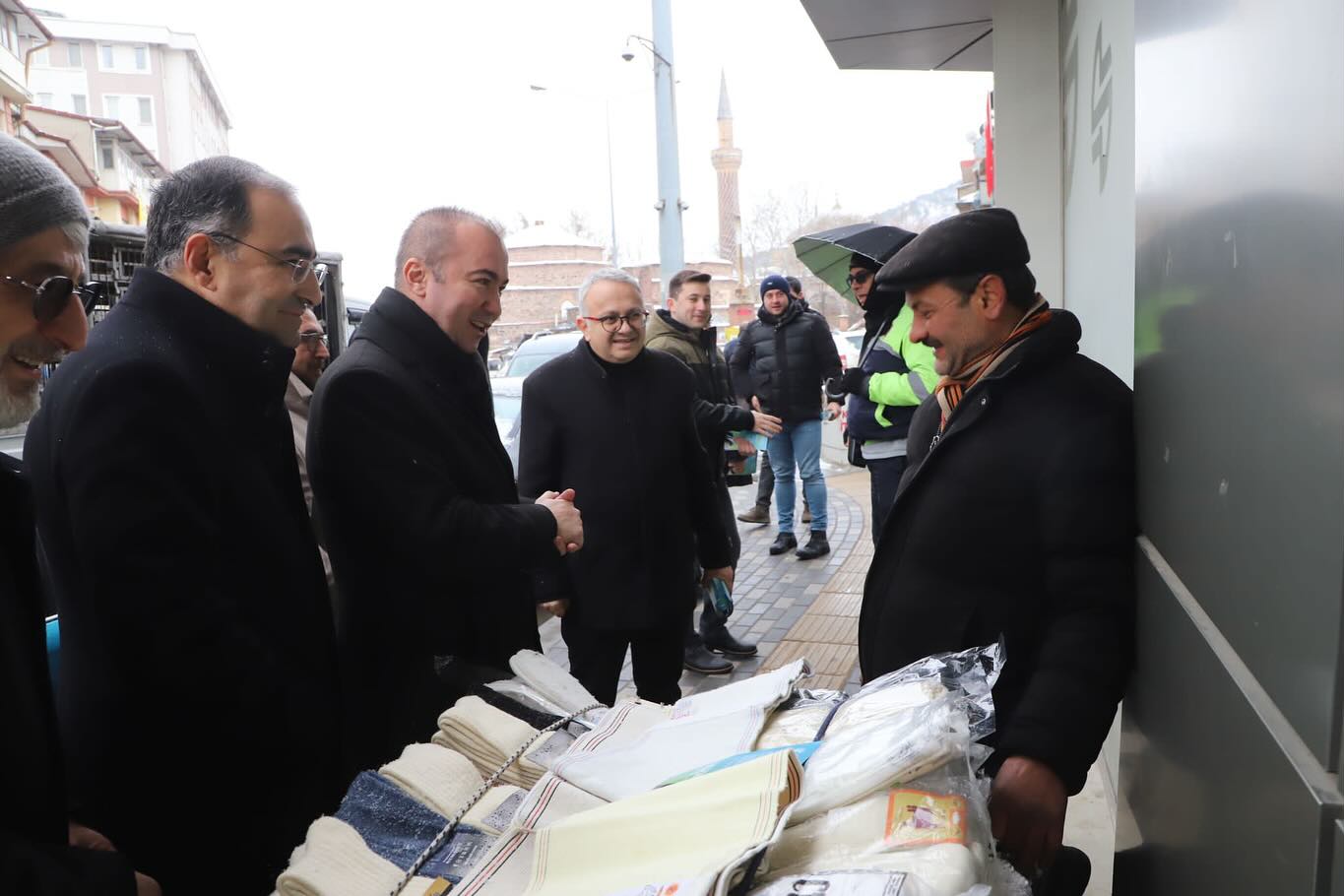 ARSLAN ULUÇAY'LA SEÇİM ÇALIŞMALARINA KATILDI