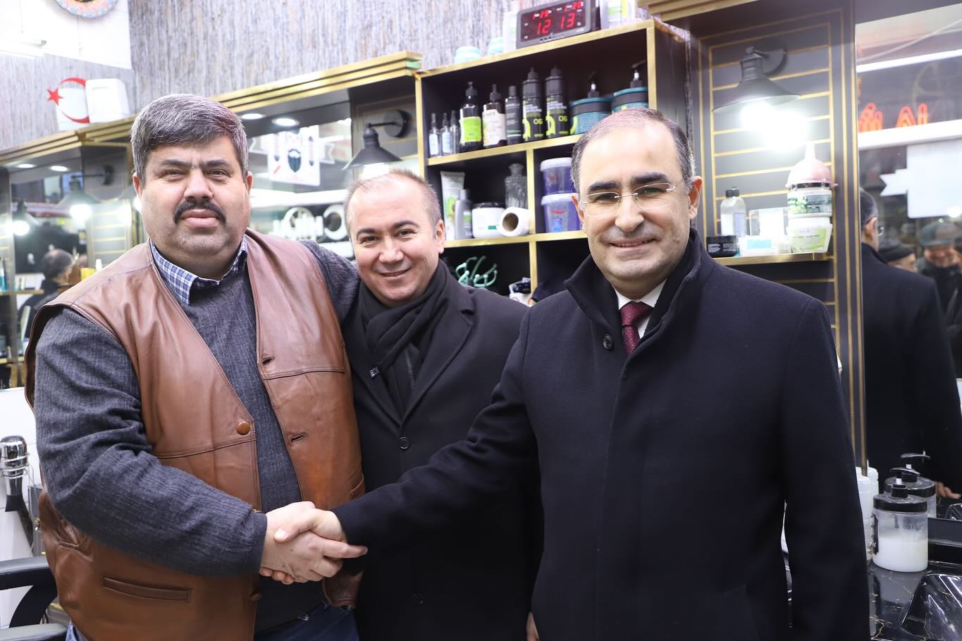 ARSLAN ULUÇAY'LA SEÇİM ÇALIŞMALARINA KATILDI