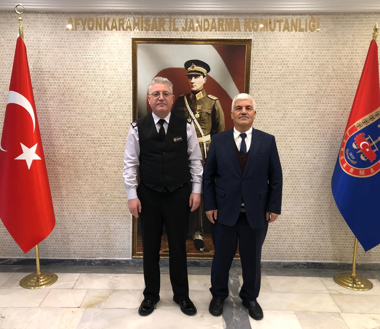 UMUD'dan İl Jandarma Komutanlığına Ziyaret