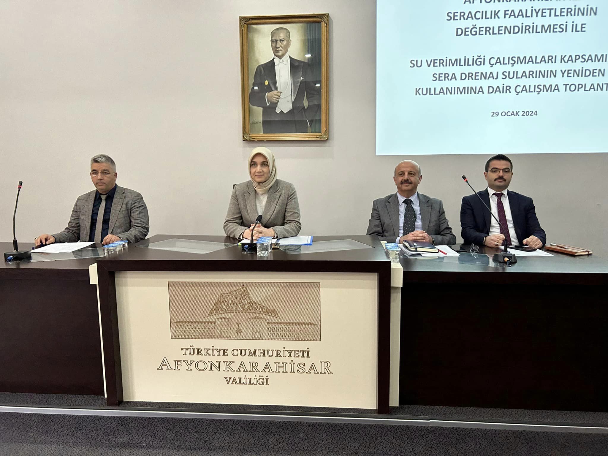 AFYONKARAHİSAR’DA SU VERİMLİLİĞİ ELE ALINDI