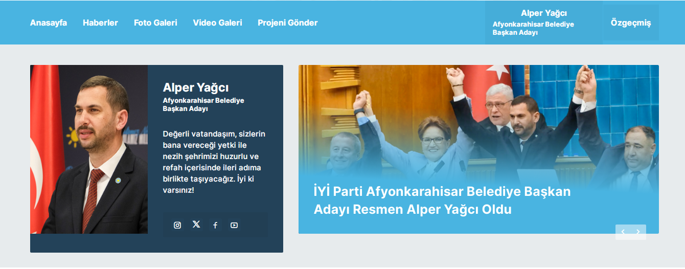 İYİ Partili Yağcı Afyon Halkının Fikirlerine Değer Veriyor