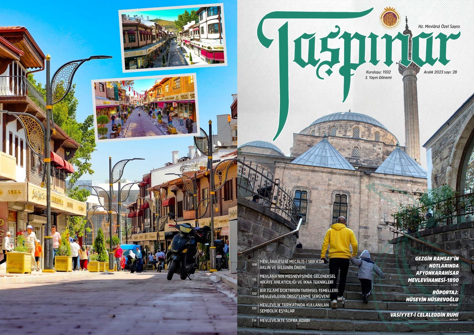 TAŞPINAR DERGİSİ HZ. MEVLANA ÖZEL SAYISI İLE YAYINDA