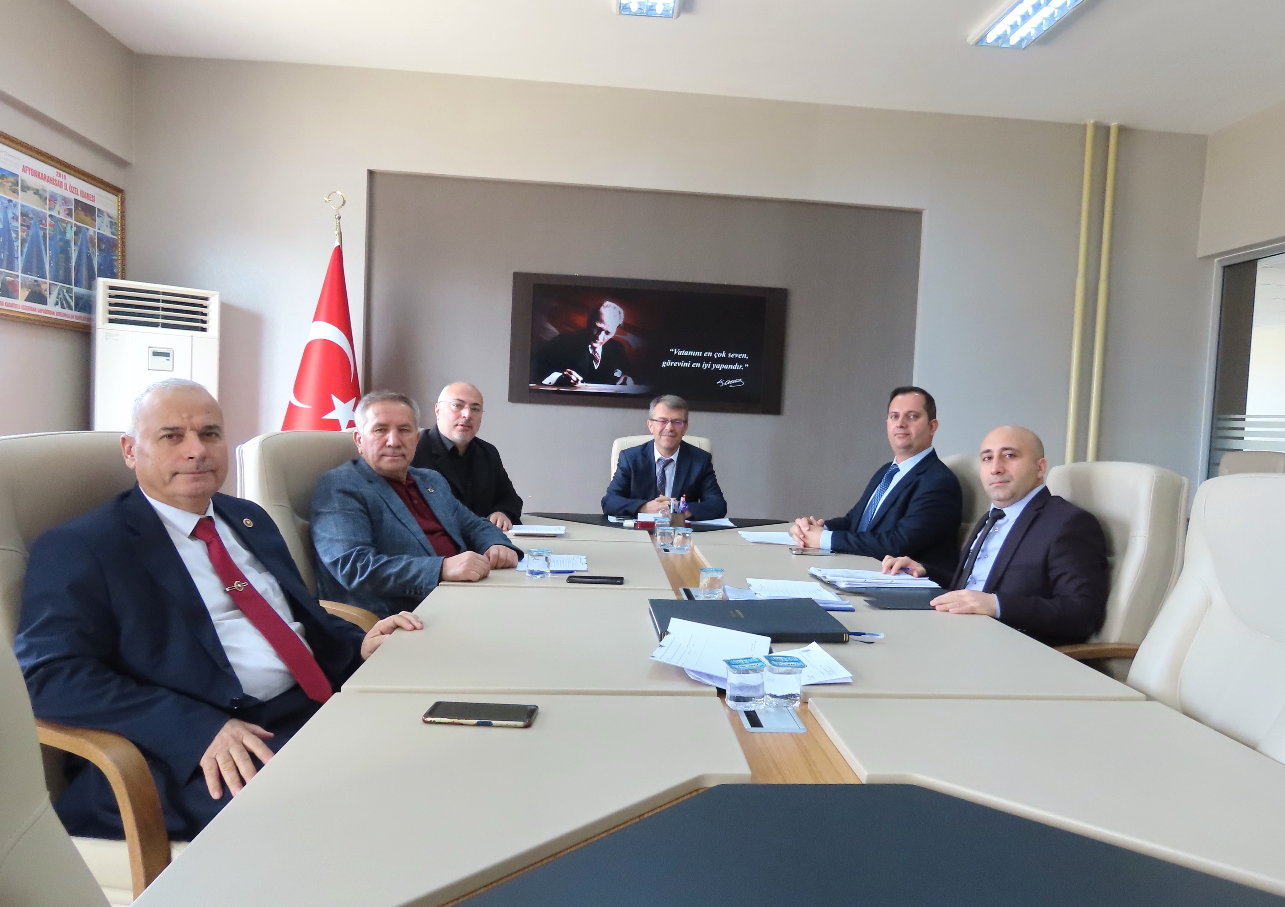Encümenler Toplandı Başkanlığını Bilim Yaptı