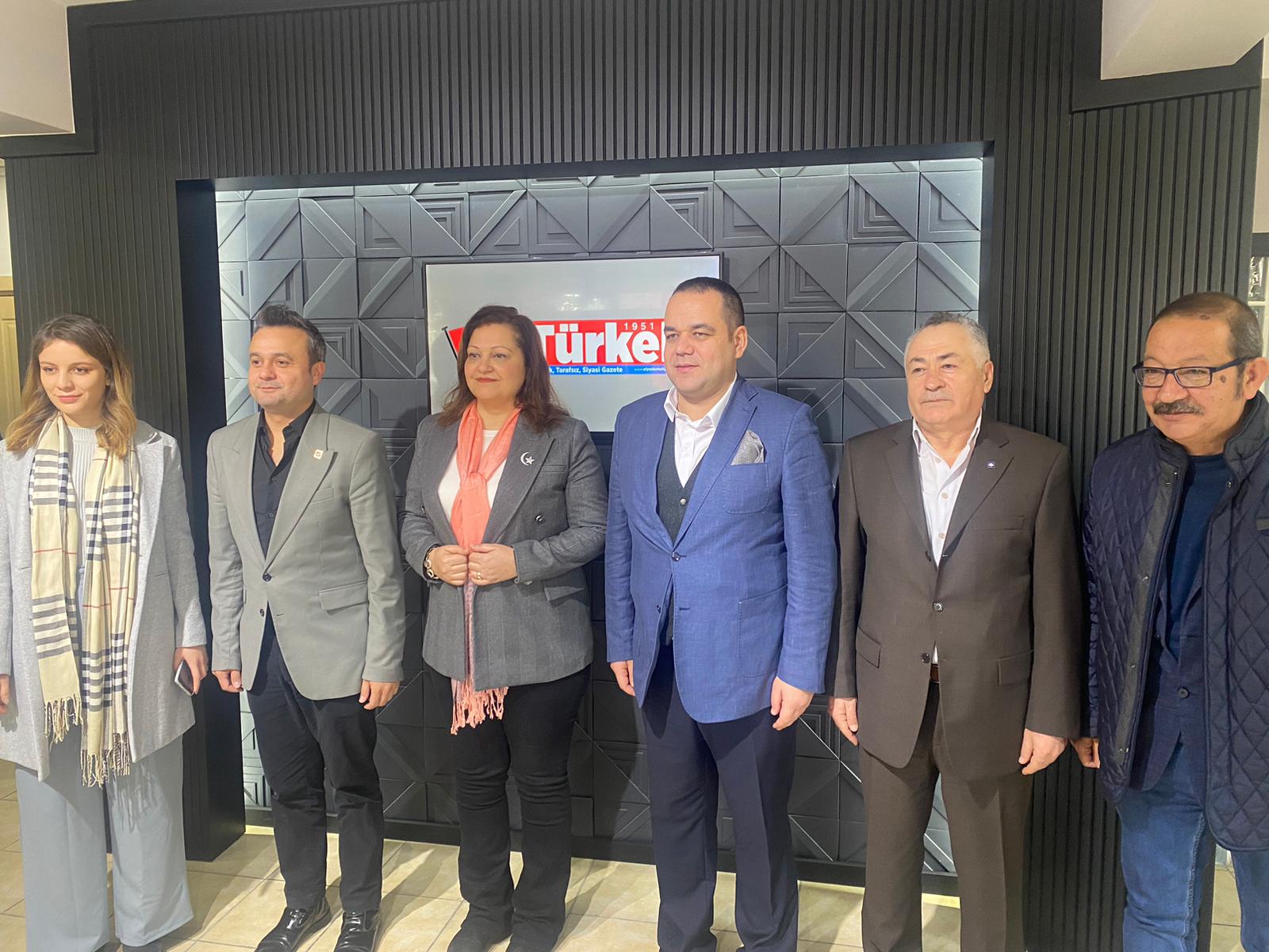 Belediye başkan adayı Köksal'dan Artuk'a ziyaret