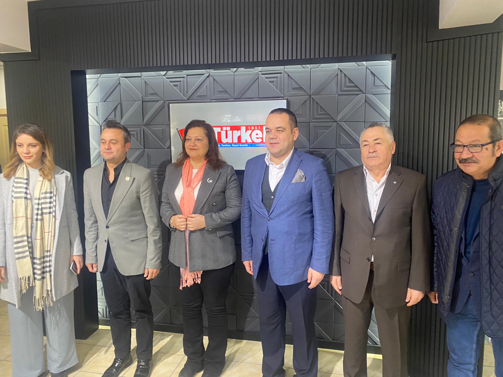 Belediye başkan adayı Köksal'dan Artuk'a ziyaret