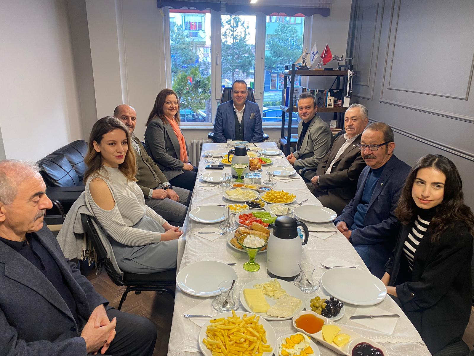 Belediye başkan adayı Köksal'dan Artuk'a ziyaret
