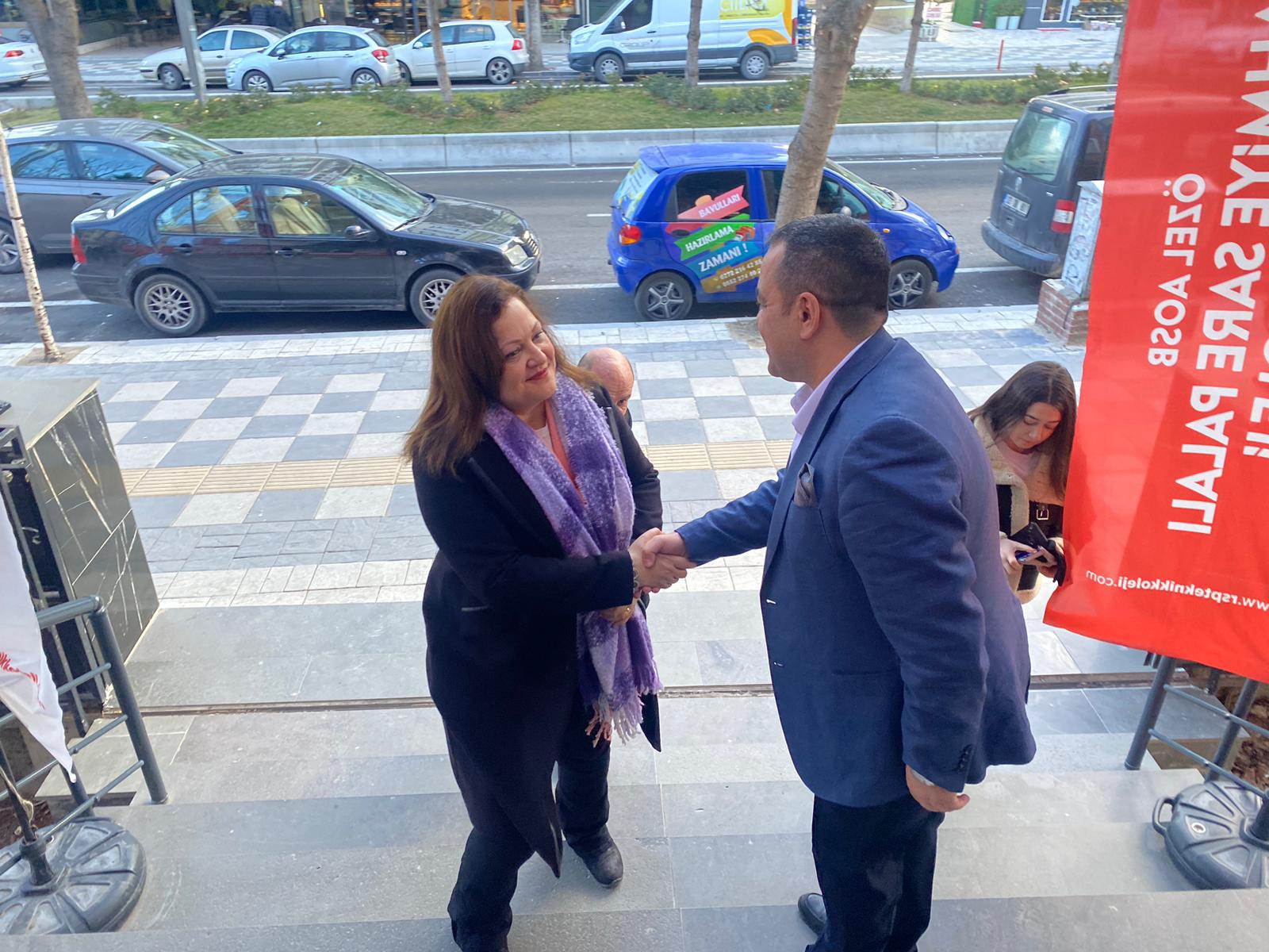 Belediye başkan adayı Köksal'dan Artuk'a ziyaret