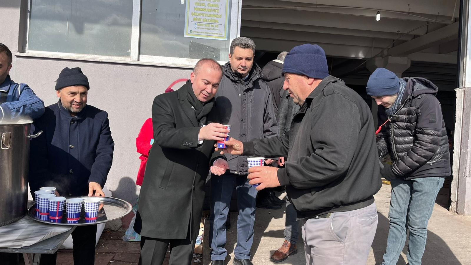 Soğuk Kış Gününde İç Isıtan Sohbet AK Partili Uluçay'dan Geldi
