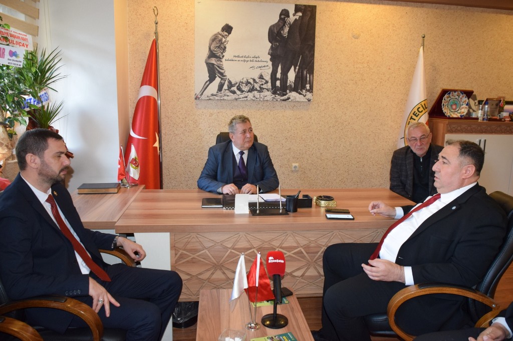 İYİ PARTİ'DEN GAZETECİLER CEMİYETİ'NE ZİYARET