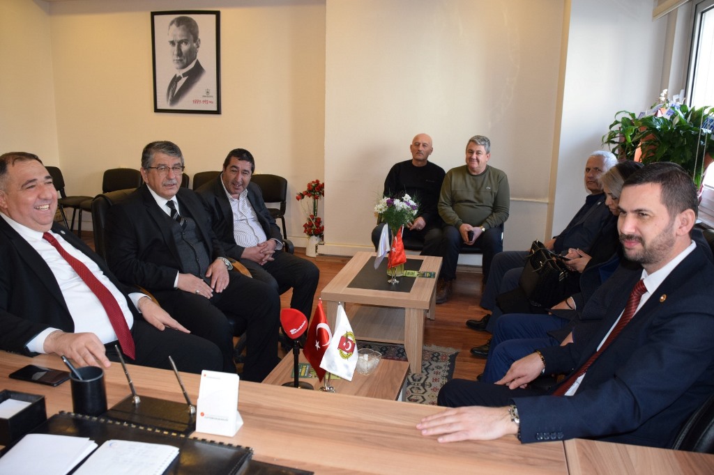 İYİ PARTİ'DEN GAZETECİLER CEMİYETİ'NE ZİYARET