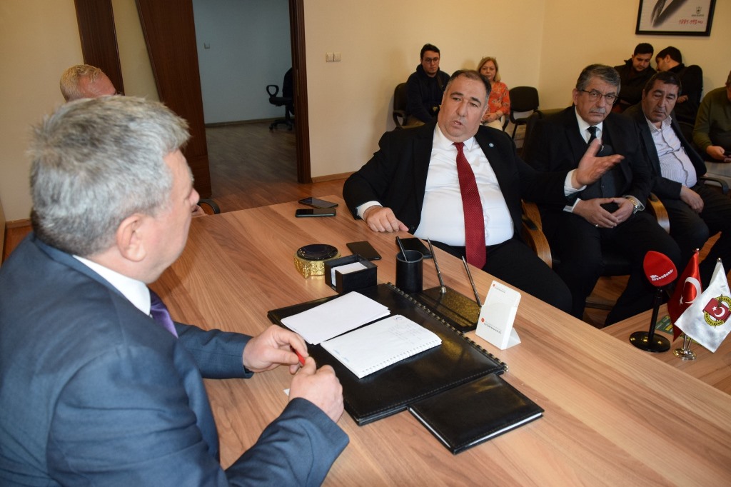 İYİ PARTİ'DEN GAZETECİLER CEMİYETİ'NE ZİYARET