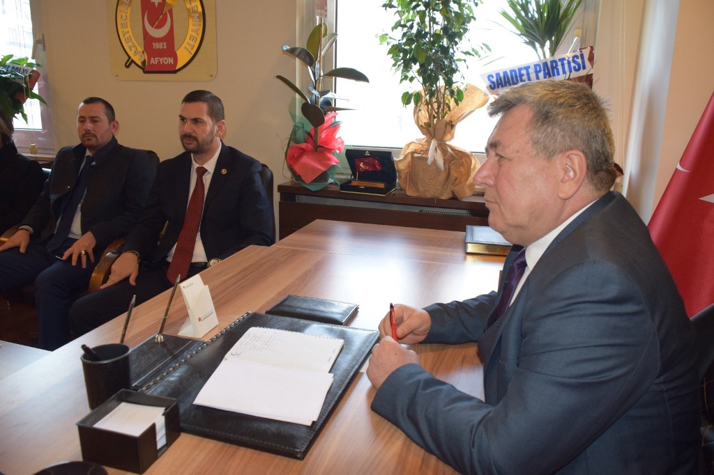 İYİ PARTİ'DEN GAZETECİLER CEMİYETİ'NE ZİYARET