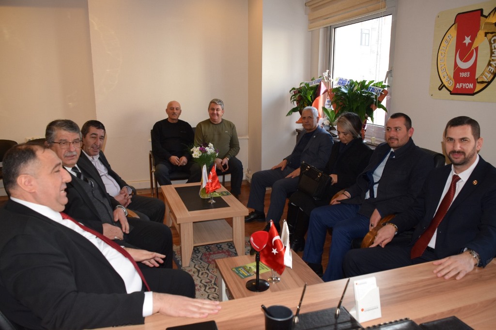 İYİ PARTİ'DEN GAZETECİLER CEMİYETİ'NE ZİYARET