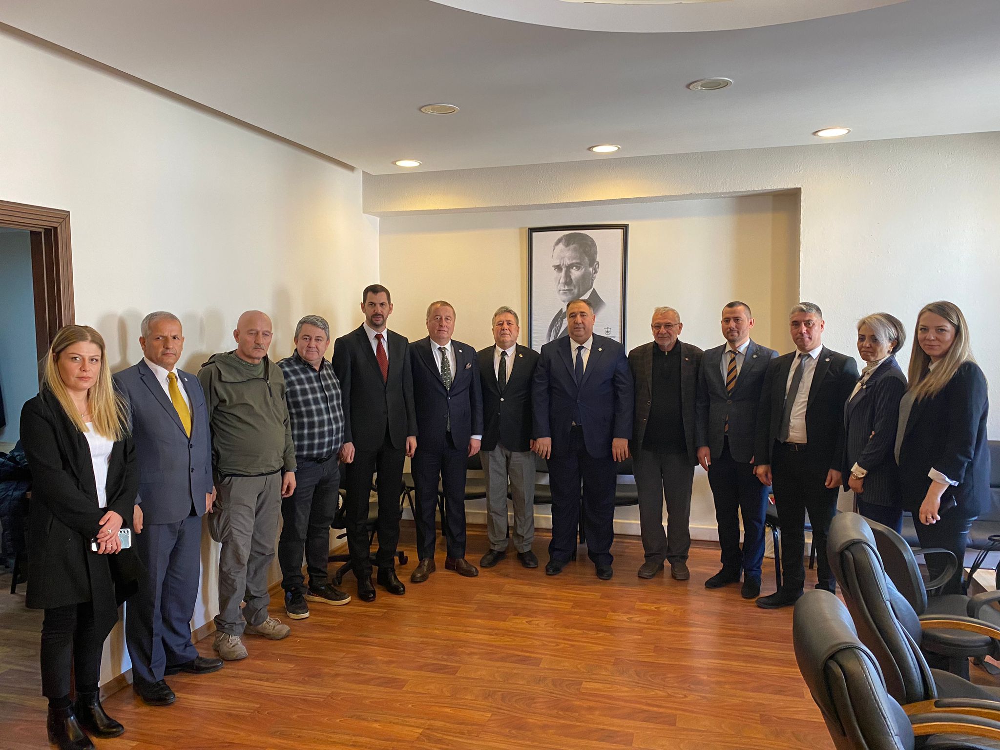 İYİ PARTİ MİLLETVEKİLİ OLGUN'DAN AGC'YE ZİYARET