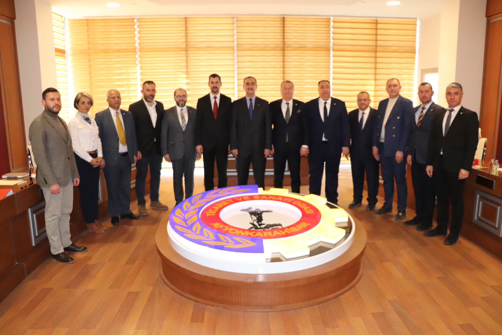 İYİ PARTİ HEYETİ, ATSO’YU ZİYARET ETTİ