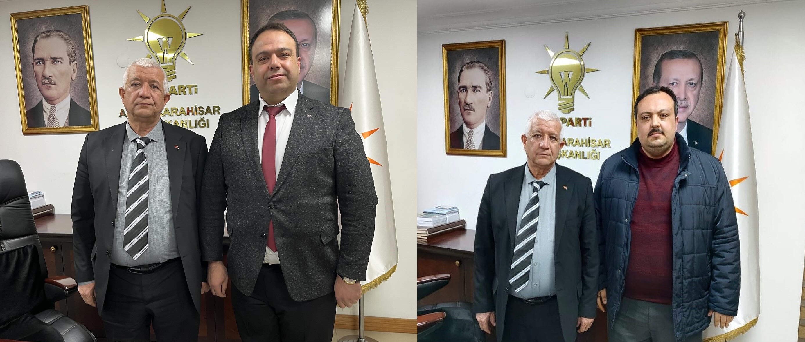 Yeni Başkan Menteş'e İlçe Başkanlarından Ziyaret Geldi