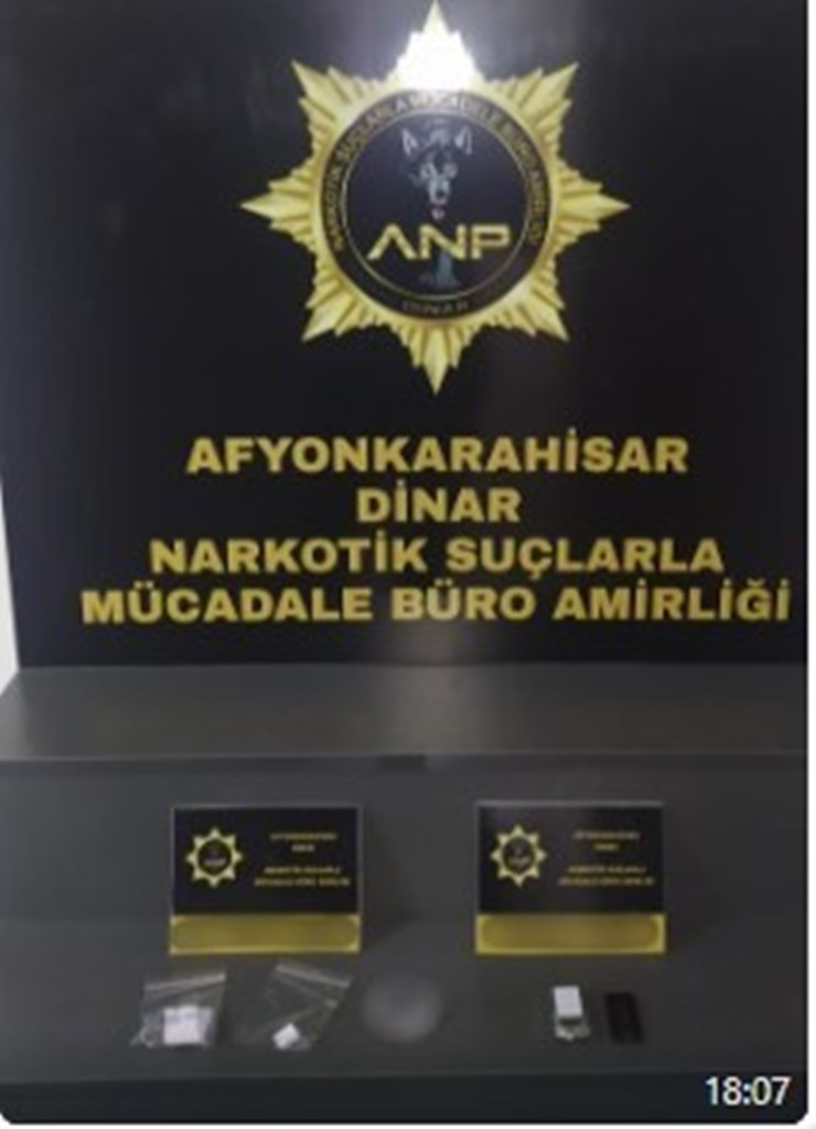 DİNAR'DA UYUŞTURUCU OPERASYONU!