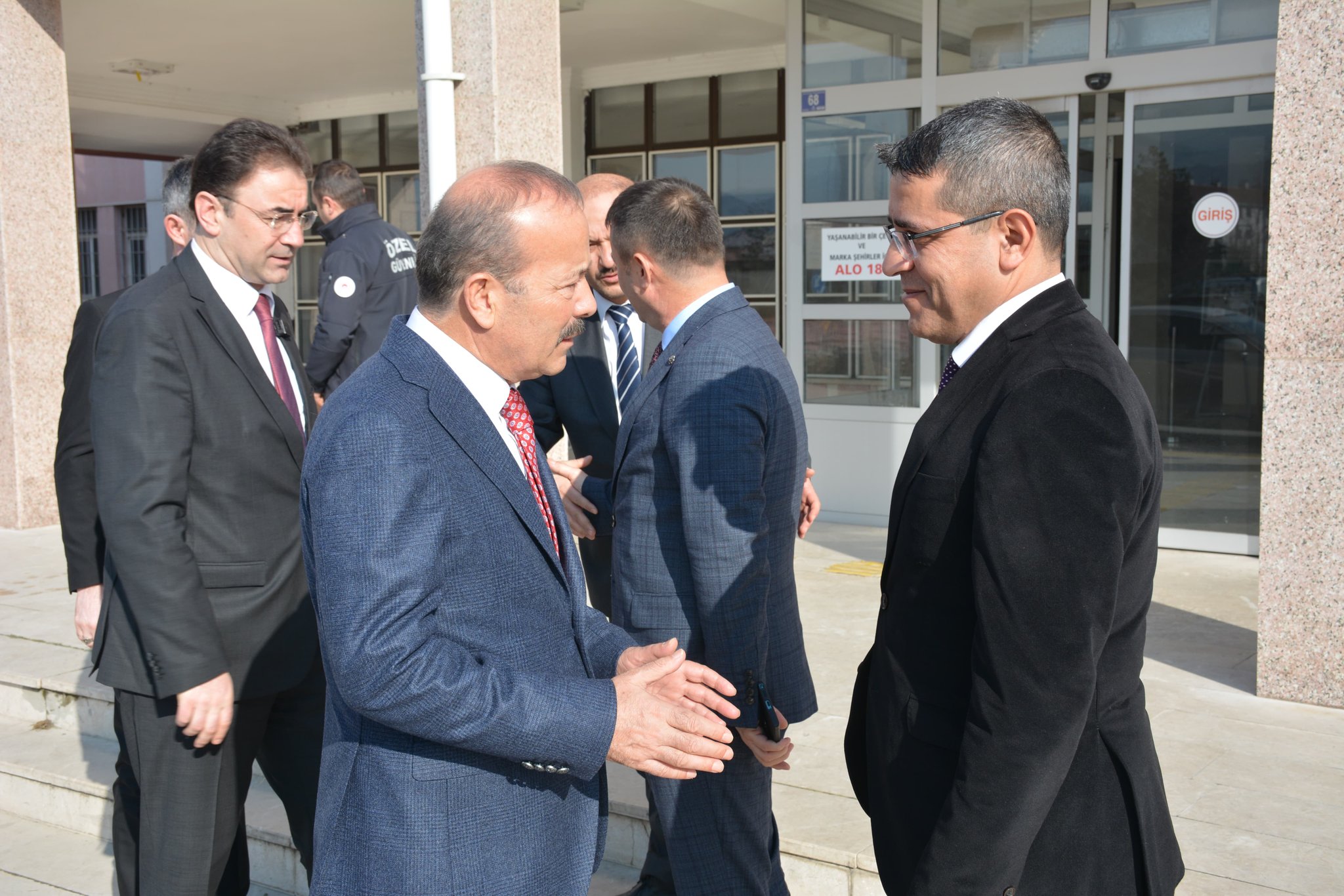 MHP'li Taytak Müdür Oruç'u Ziyaret Etti