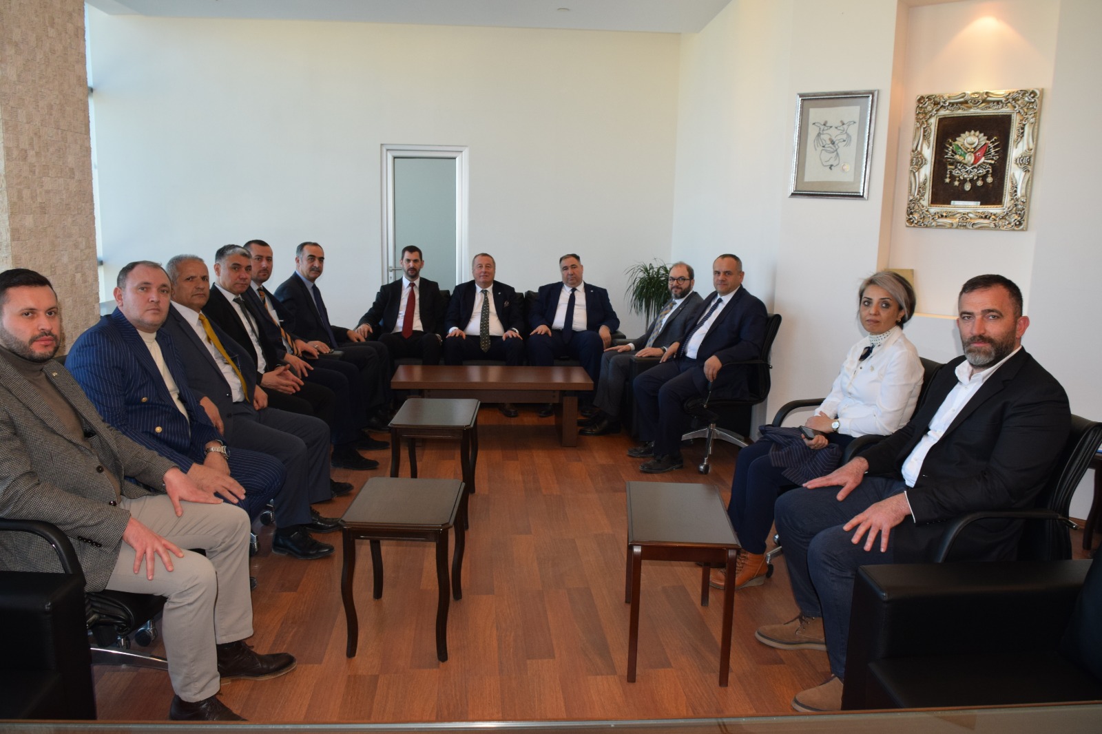 İYİ PARTİ BELEDİYE BAŞKAN ADAYI YAĞCI ZİYARETLERİNİ SÜRDÜRÜYOR