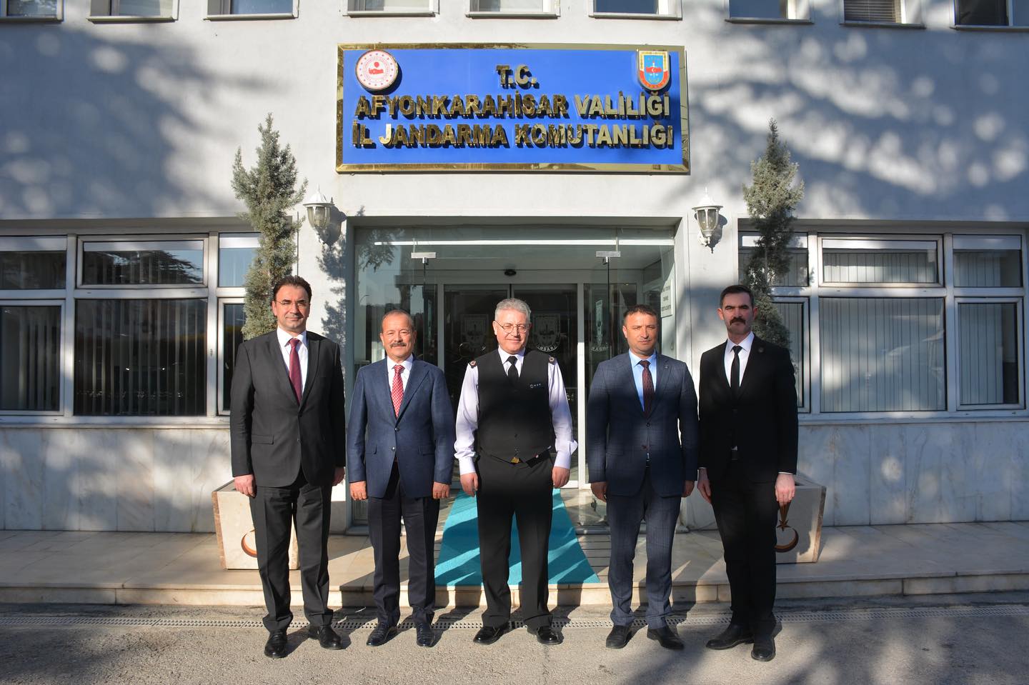 KÜÇÜKKURT'TAN İL JANDARMA KOMUTANINA ZİYARET