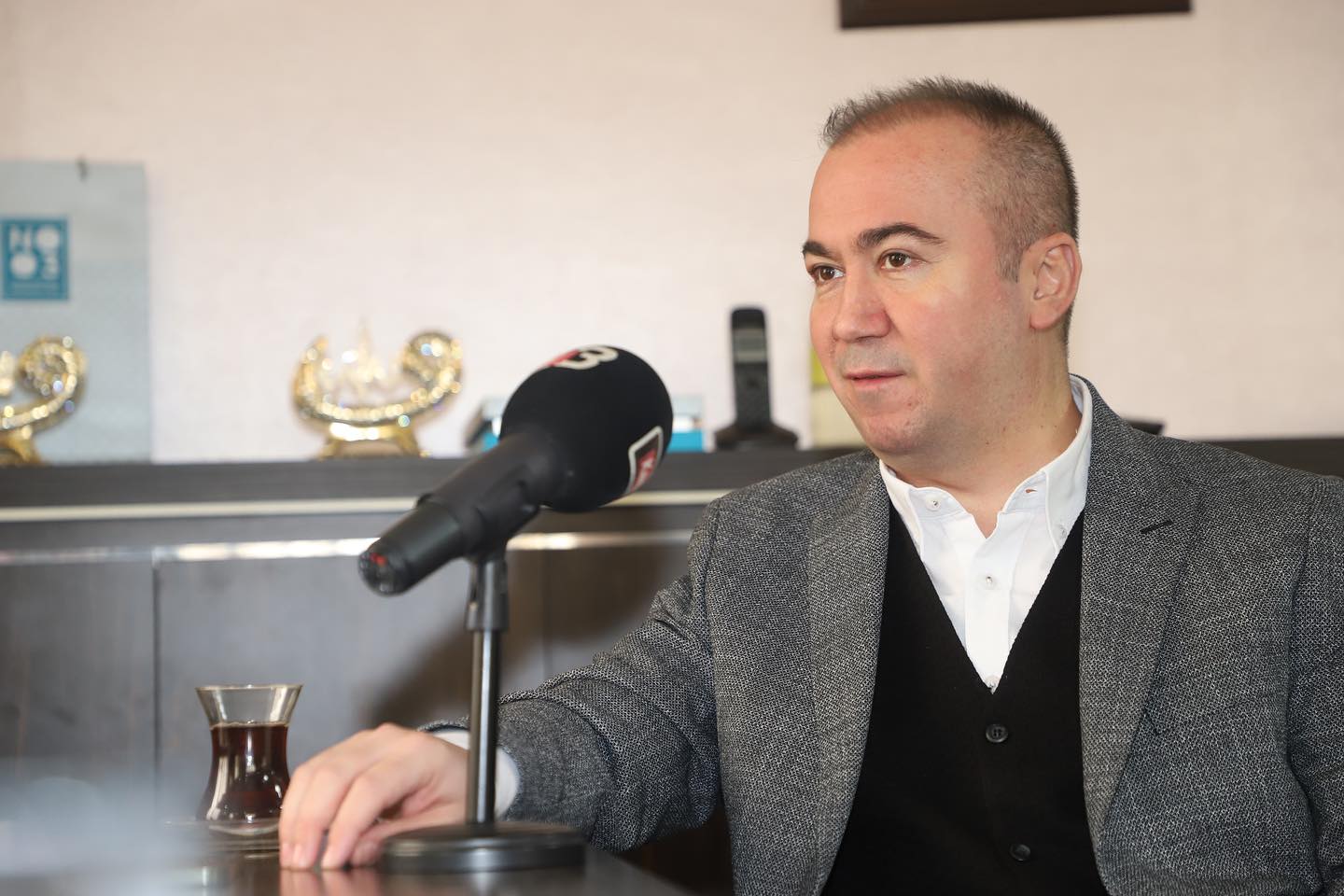 Hüseyin Ceylan Uluçay, Belediye-İş Sendikası'nı Ziyaret Etti