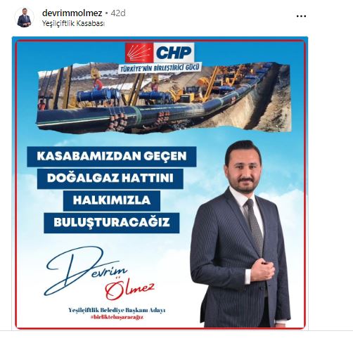 CHP'li Ölmez'in Gündemi Doğalgaz