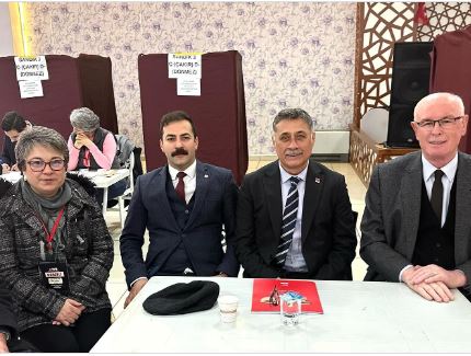 CHP PARTİ MECLİSİ ÜYESİ YALÇIN GÖRGÖZ ESKİŞEHİR İL ÖRGÜTÜNÜN ÖN SEÇİMLERİNE KATILDI