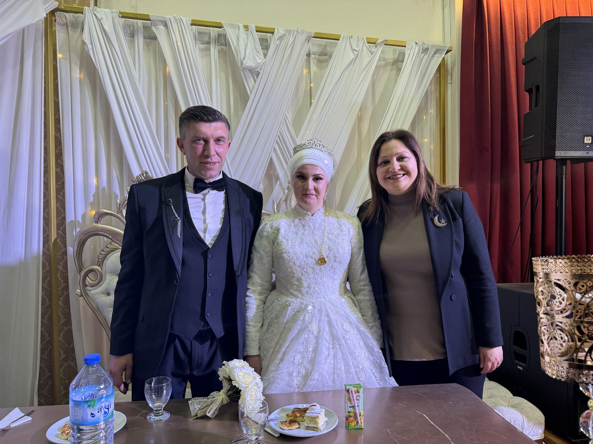 CHP'li Köksal Genç Çiftin Mutluluğuna Ortak Oldu