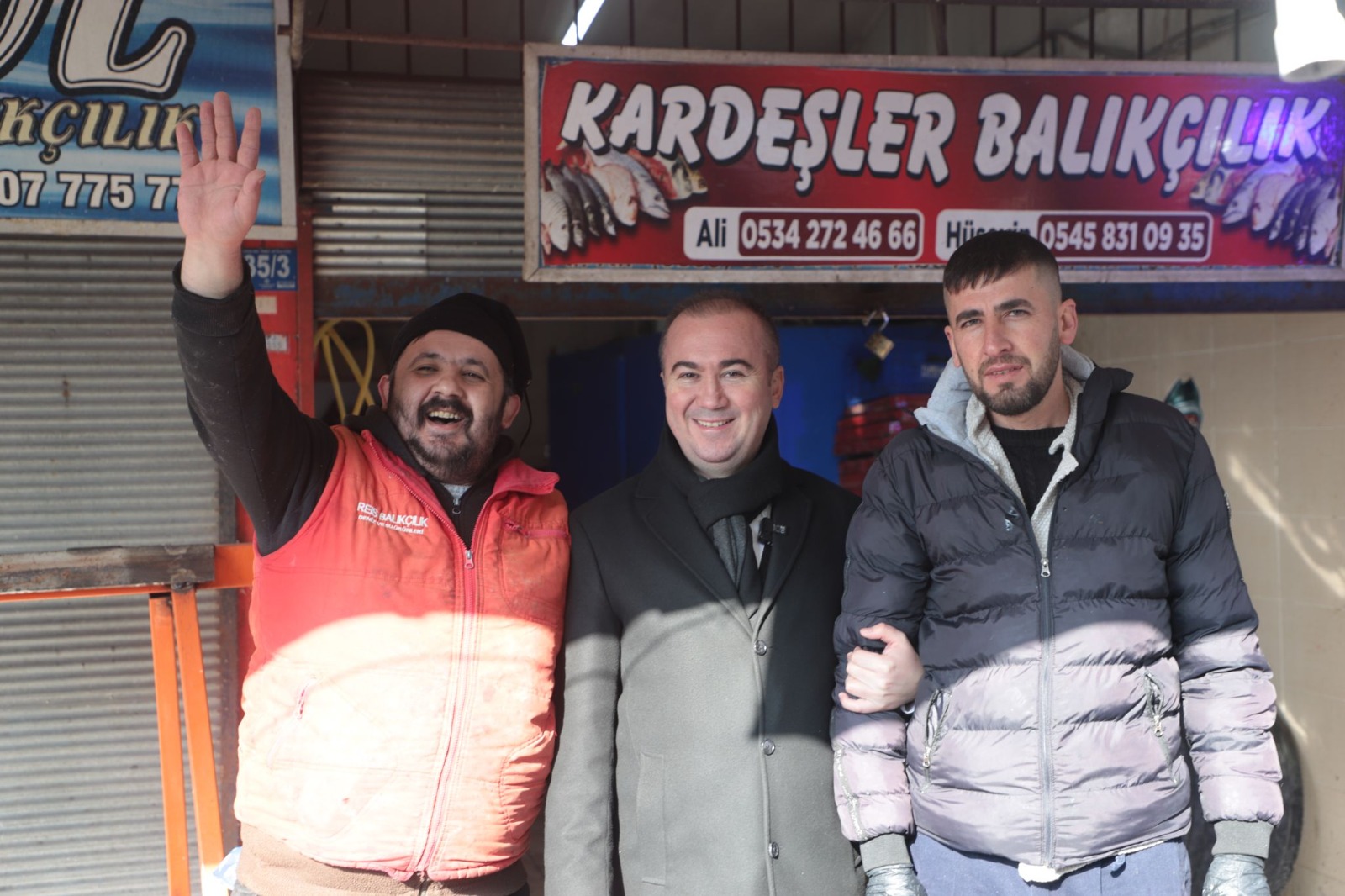 ULUÇAY PAZAR ESNAFINI ZİYARET ETTİ