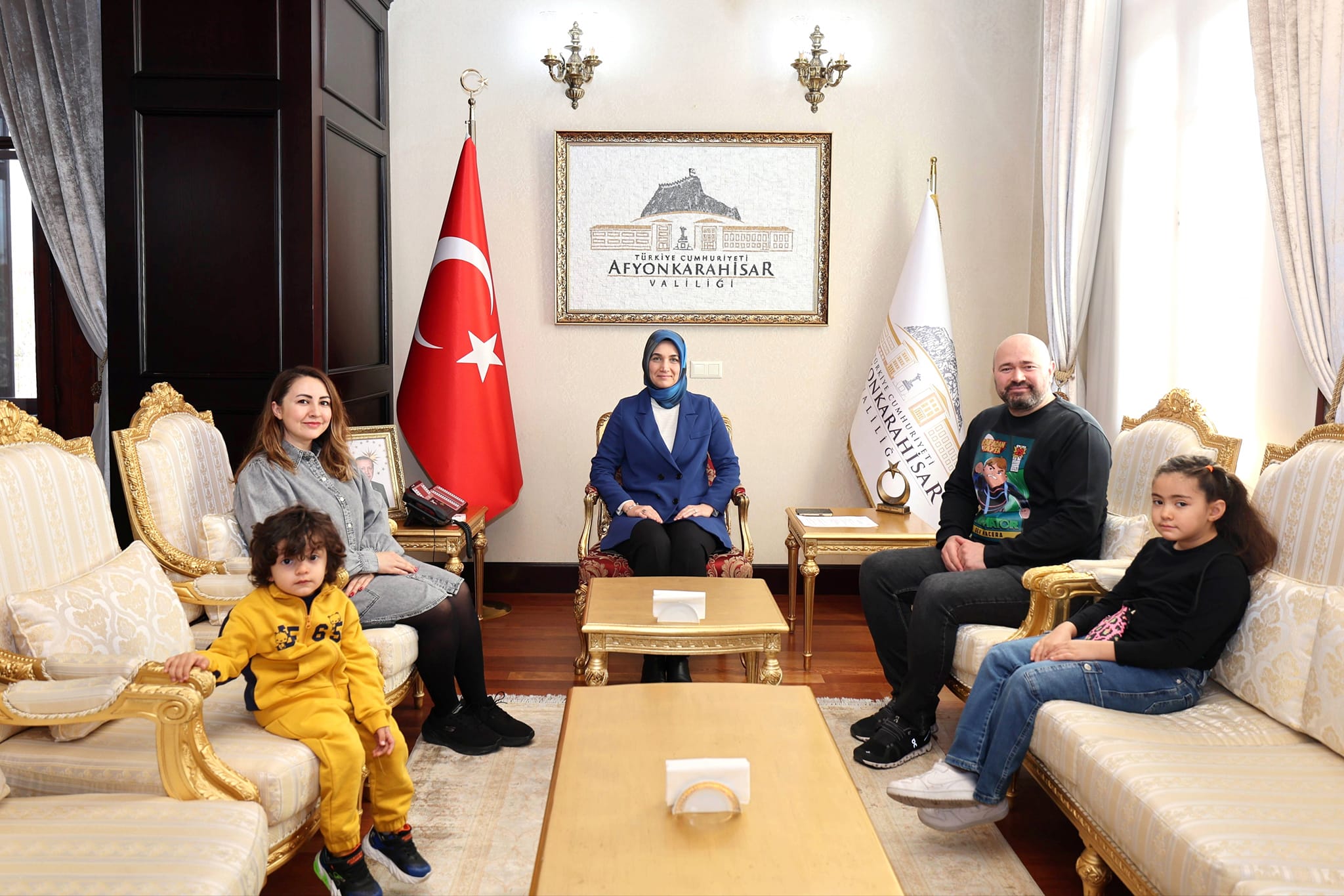 Ünlü Yönetmen Fidan Vali Yiğitbaşı'yı Ziyaret Etti