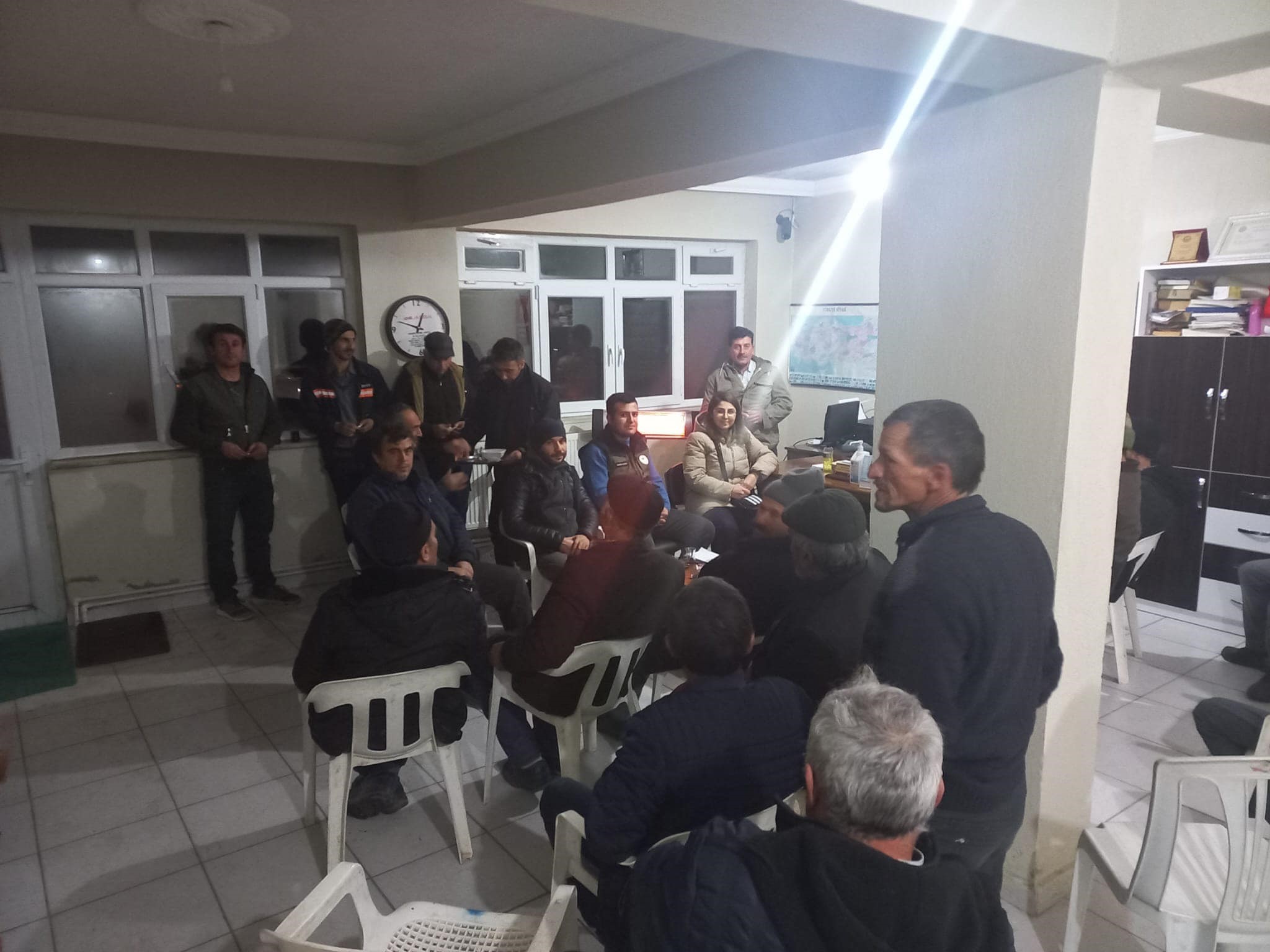 Tarım Ve Orman Müdürlüğü Ekipleri Üreticileri Bilgilendirdi