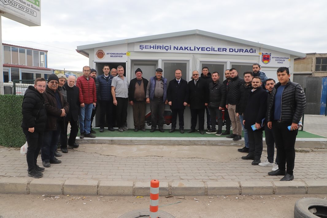 AFYONKARAHİSAR'DAKİ BİRİNCİ KÜÇÜK SANAYİ SİTESİ ESNAFIYLA BULUŞTU"