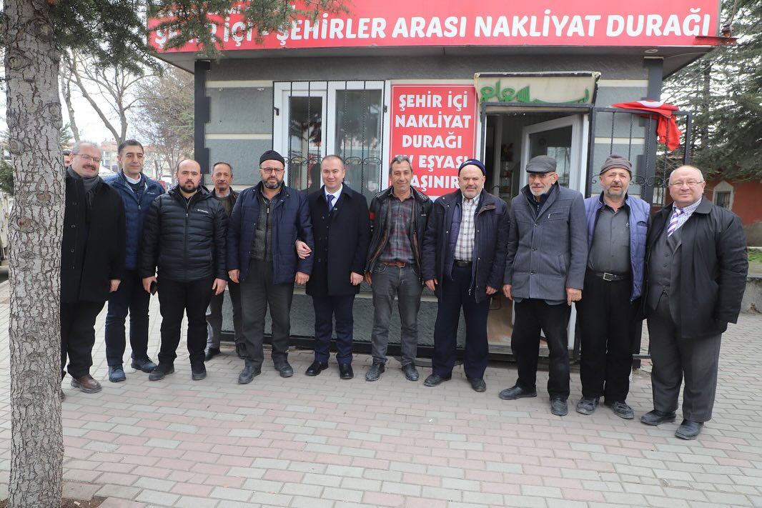 AFYONKARAHİSAR'DAKİ BİRİNCİ KÜÇÜK SANAYİ SİTESİ ESNAFIYLA BULUŞTU"