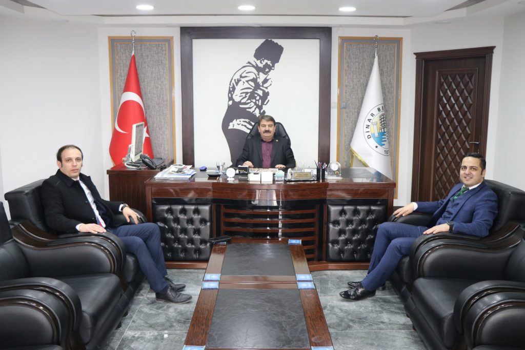 ŞEKERBANK ŞUBE MÜDÜRÜNDEN   BAŞKAN SARI’YA ZİYARET