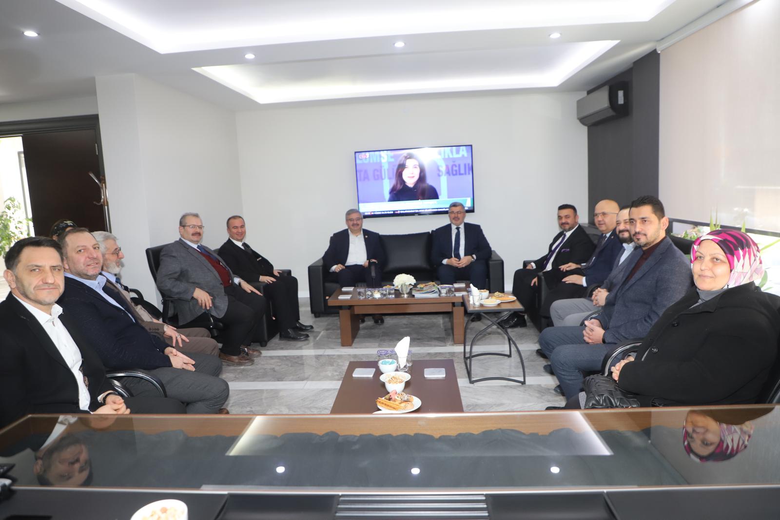 AK Partili Uluçay AFSİAD'ı Ziyaret Etti