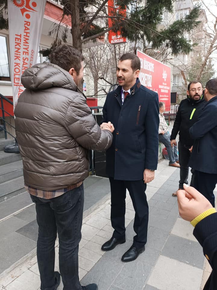 İYİ Partili Yağcı Esnaf ve Vatandaşla Bir Araya Geldi