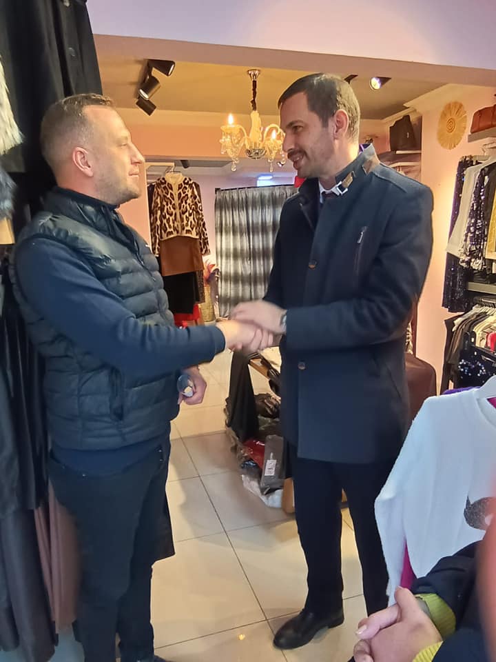 İYİ Partili Yağcı Esnaf ve Vatandaşla Bir Araya Geldi