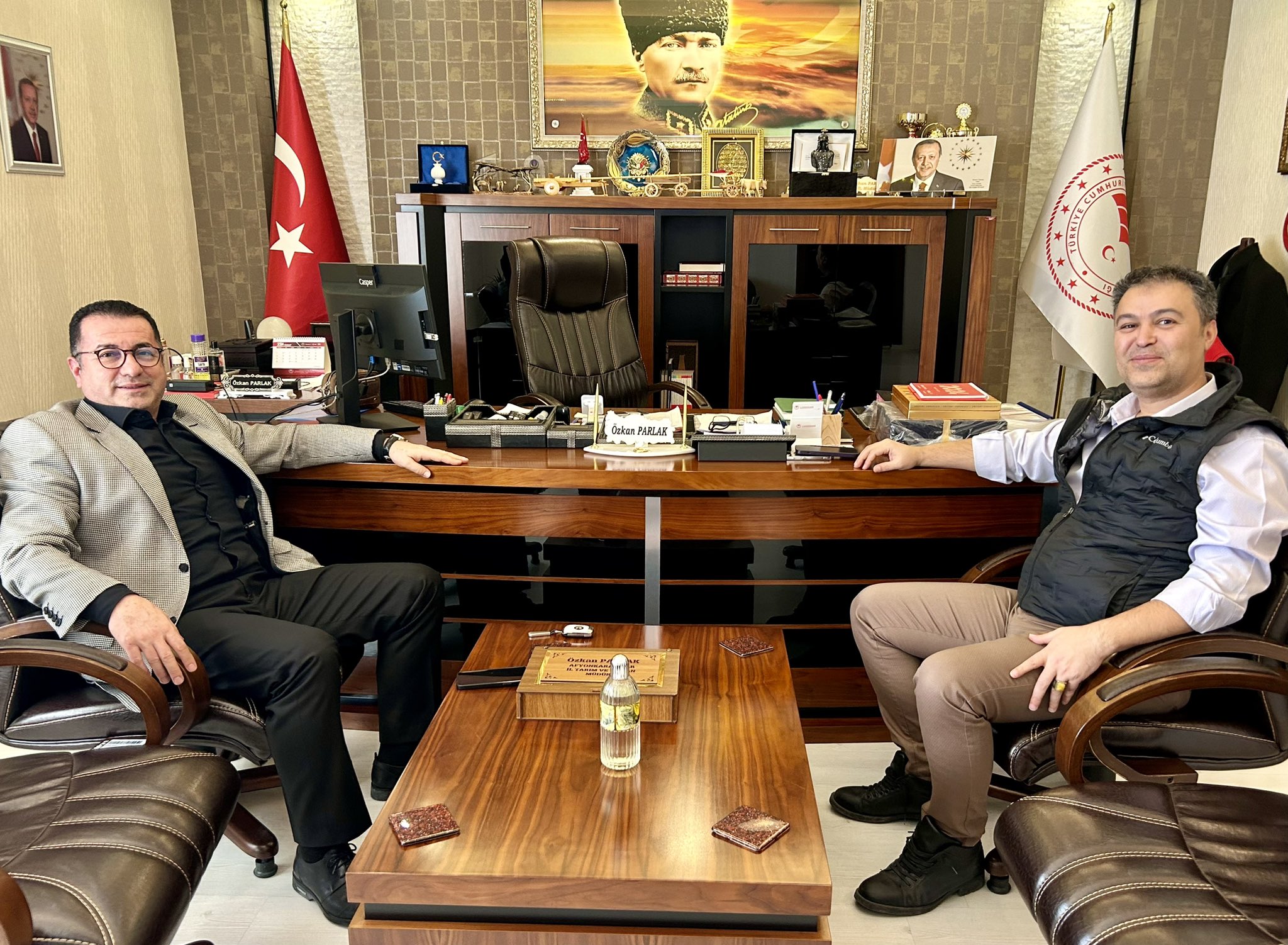 Müdür Parlak'a Ziyaretler Sürüyor