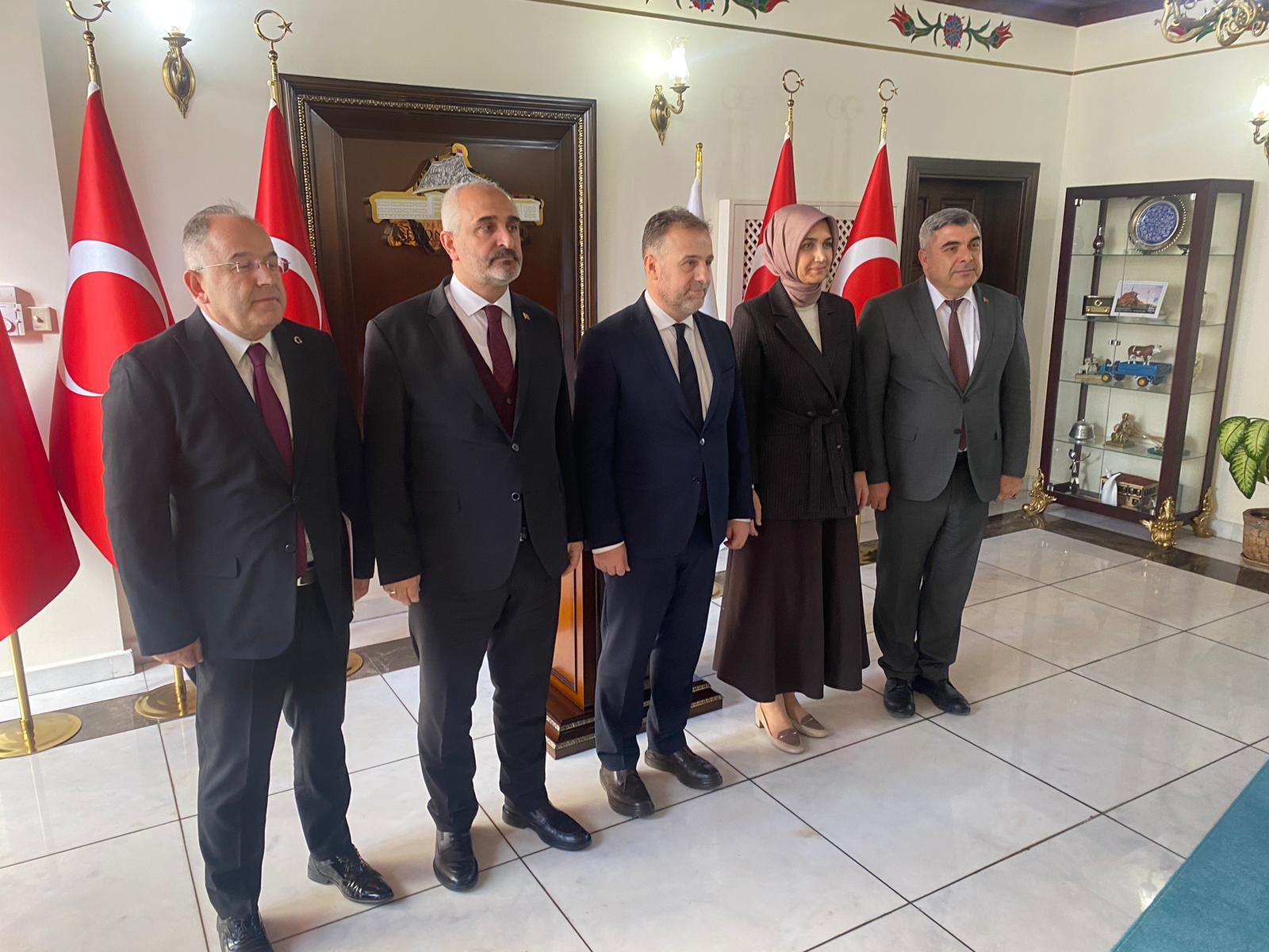 Şamlıoğlu’nun gündemi Afyon' da mesleki ve teknik eğitim oldu