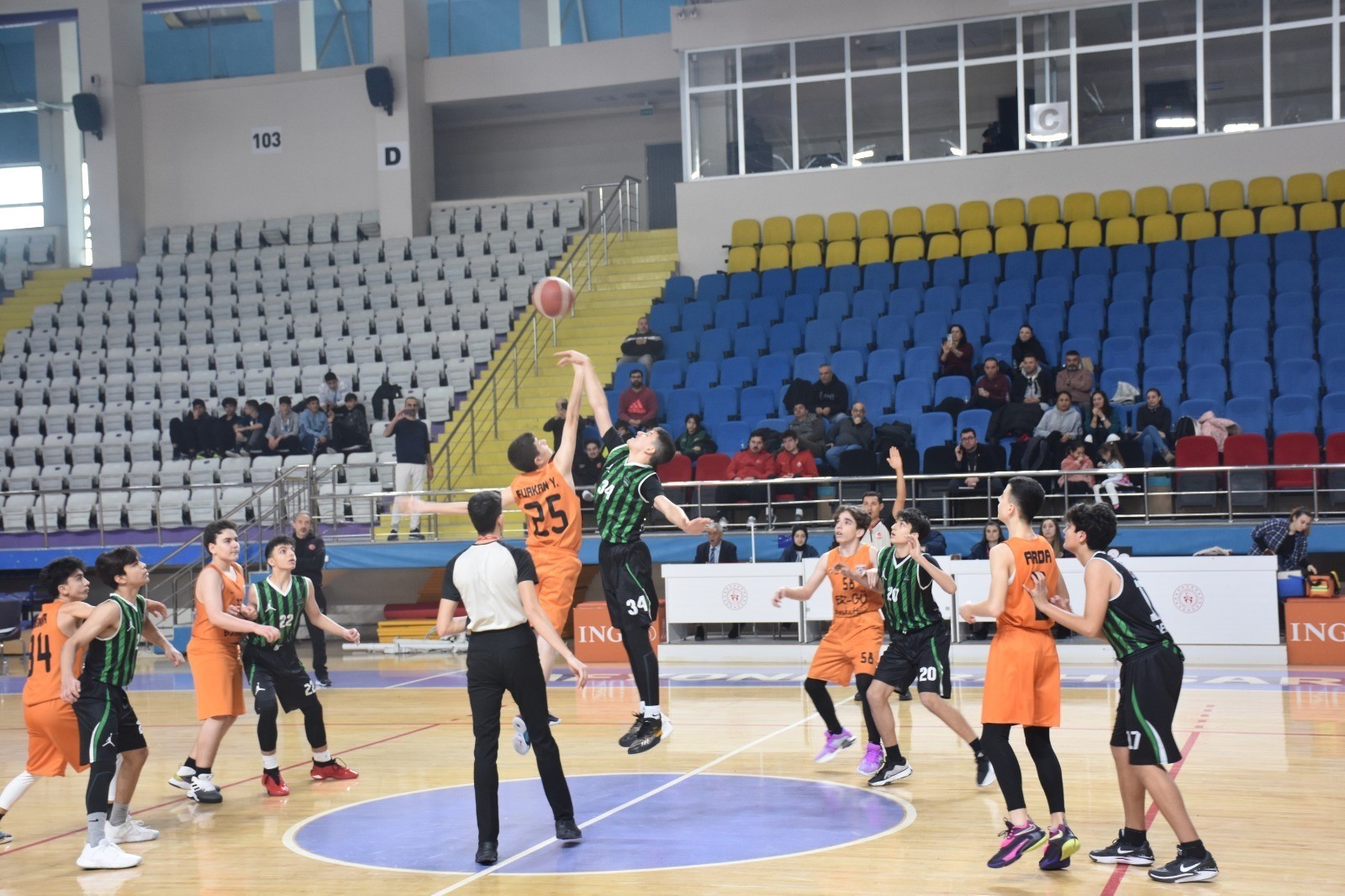 Basketbol U-14 2. Bölge Şampiyonası Başladı