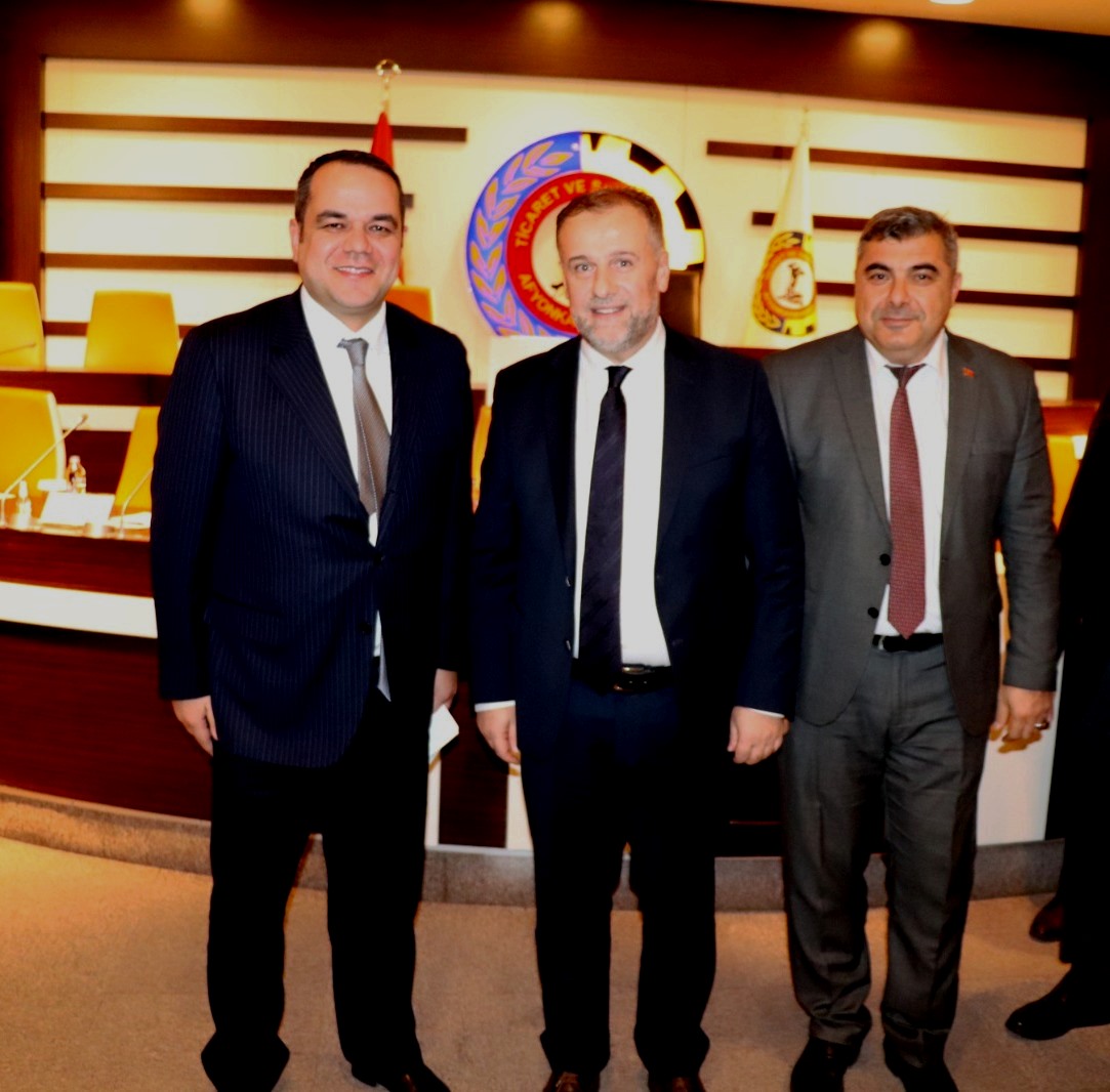 Bakan Yardımcısı Şamlıoğlu Genç İş İnsanı Artuk'la Bir Araya Geldi