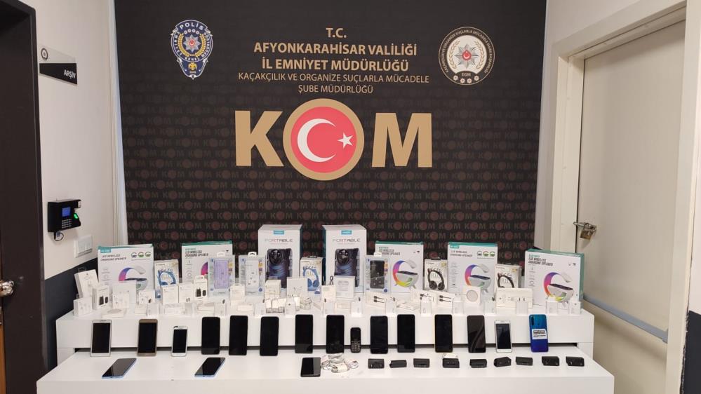 Afyon’da Kaçakçılık Operasyonu