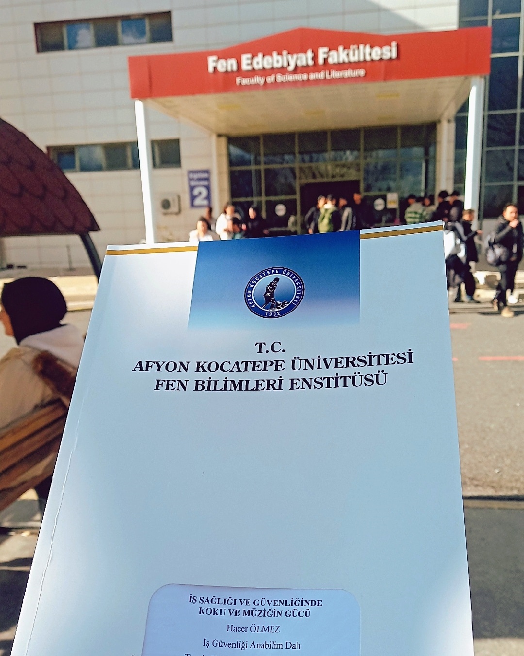 Afyonkarahisarlı Genç Öğrenci  Yazdığı Tez İle Başarı Elde Etti