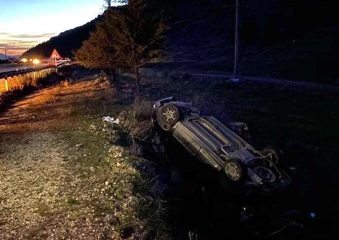 Afyon’da Kaza: 2 Yaralı