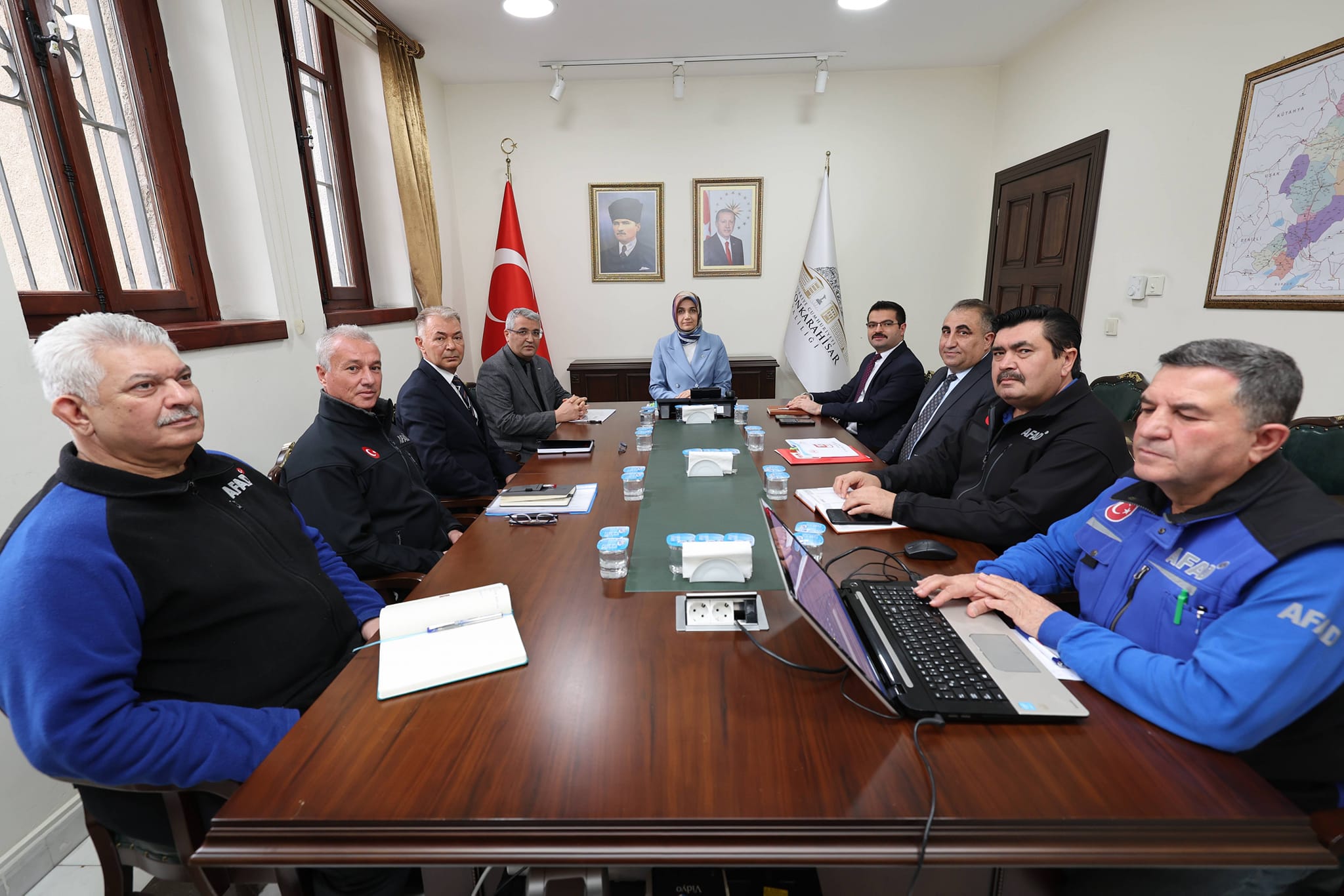 Afet Risk Azaltma Planı Toplantısı Yapıldı