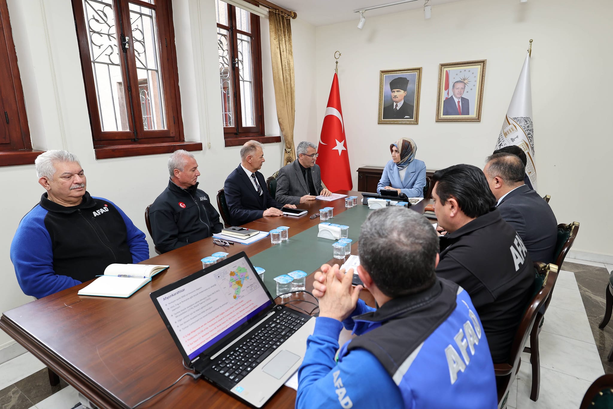 Afet Risk Azaltma Planı Toplantısı Yapıldı