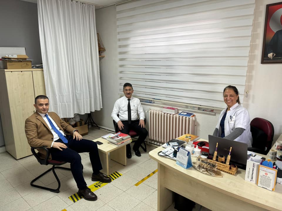Kaymakam Bilici Sağlık Camiasını Ziyaret Etti